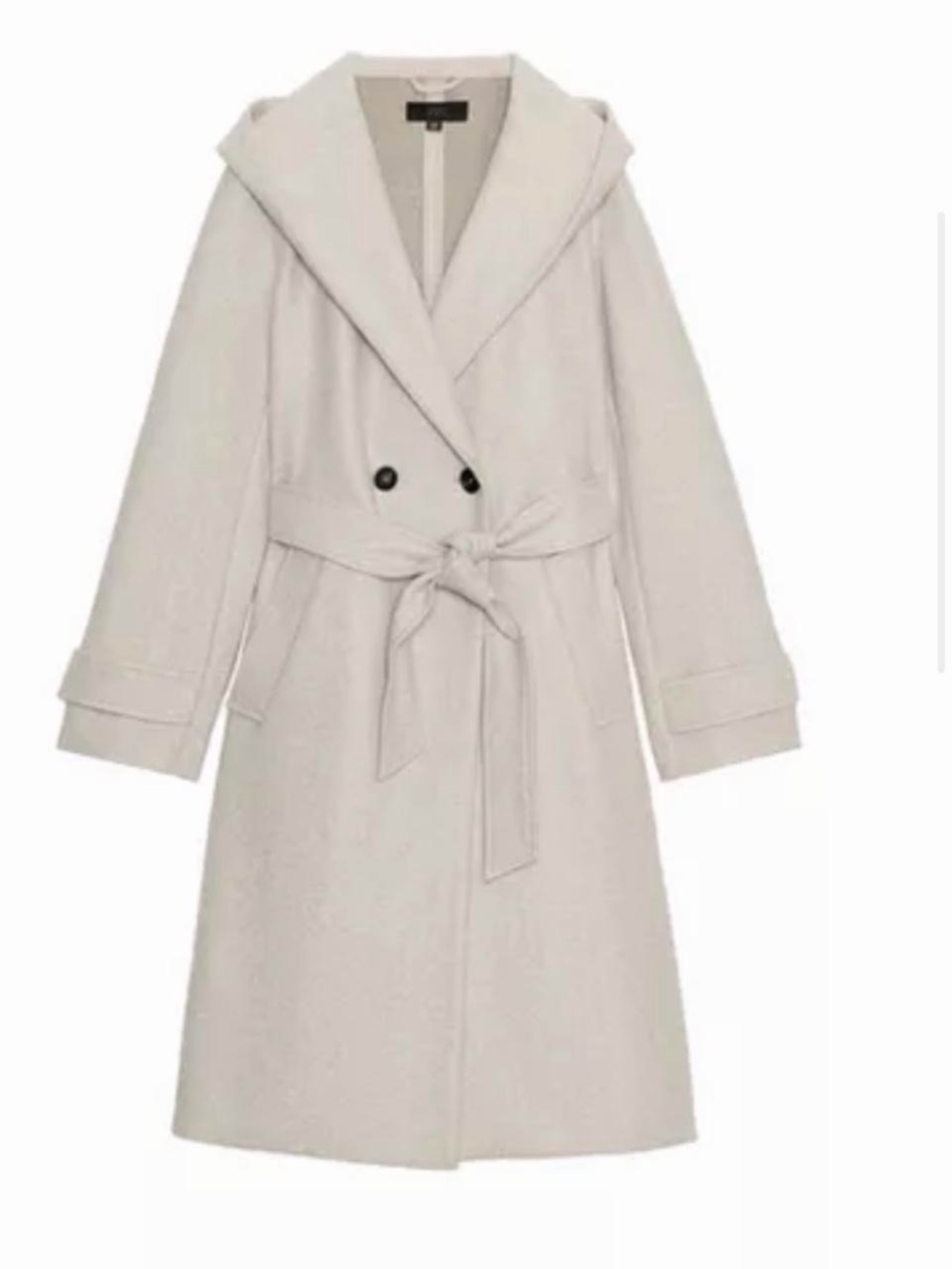 Zara soft hoodie coat